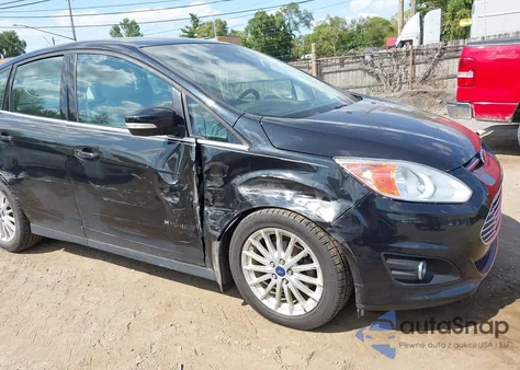 2013 Ford C-Max Hybrid Sel из США, поврежденный, VIN 1FADP5BU7DL554964